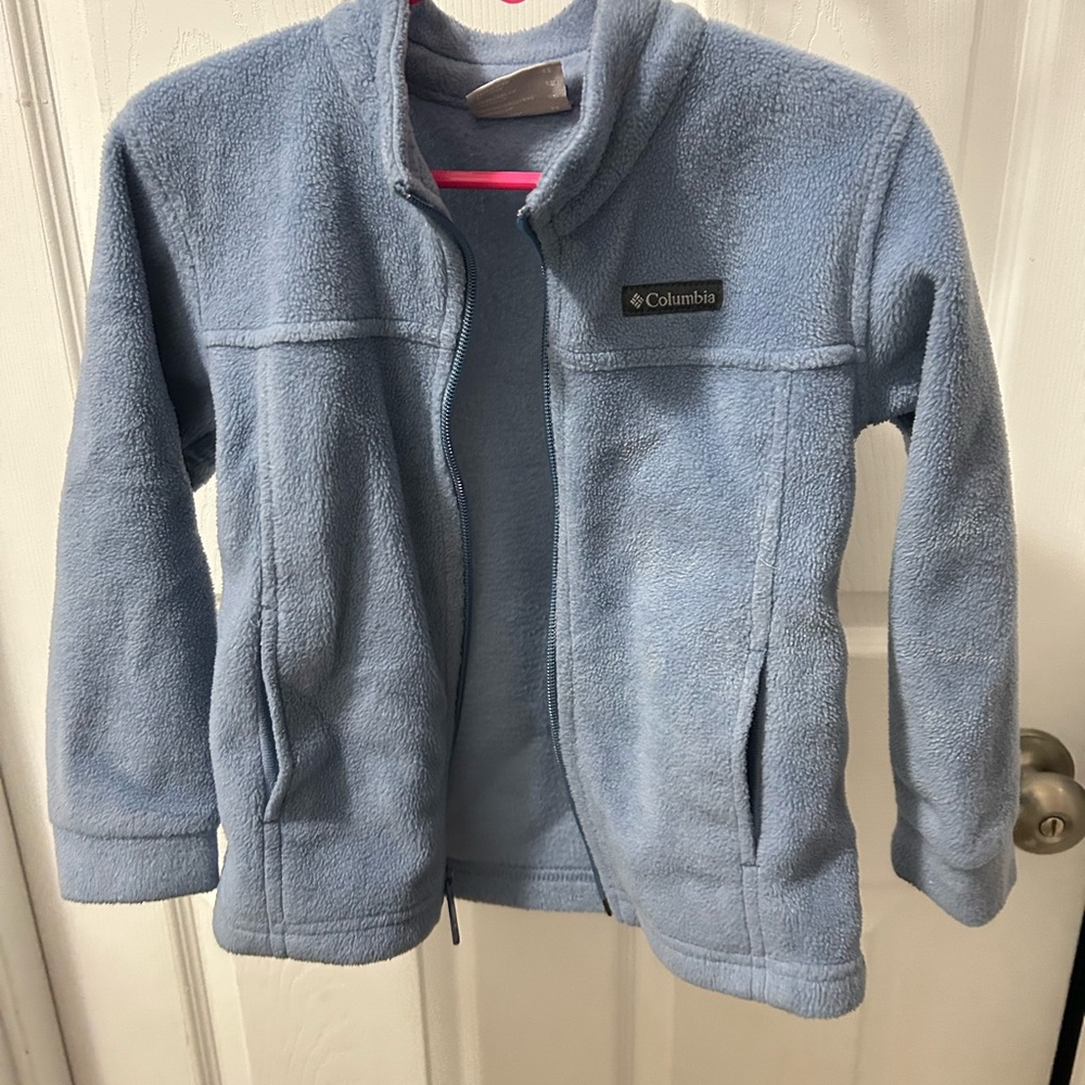 Columbia Kids Light Blue Fleece Jacket